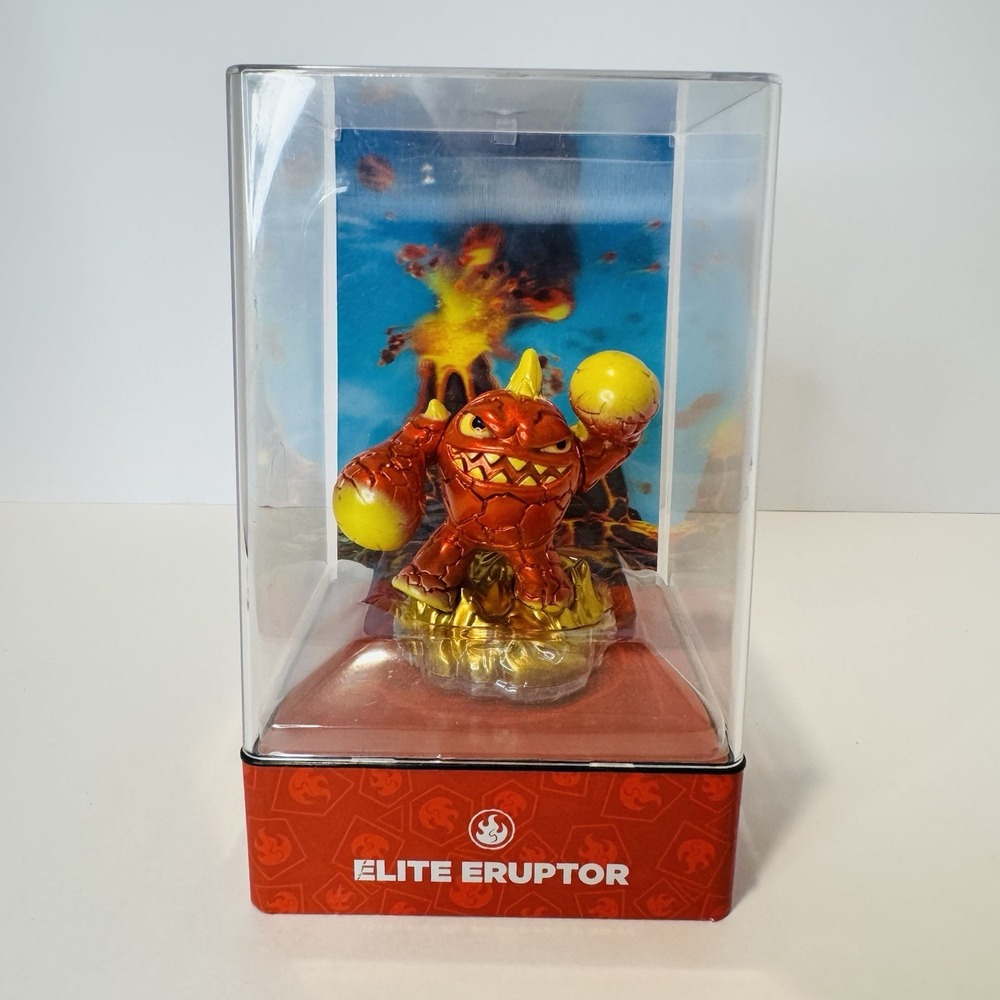 Skylanders Eon's Elite Eruptor w/ Display Case